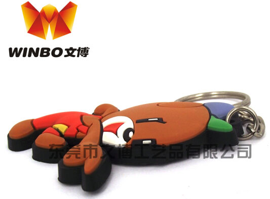 軟膠鑰匙扣定制，必備裝飾扣