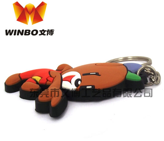 軟膠鑰匙扣定制，必備裝飾扣
